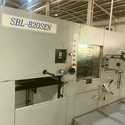 Corte e vinco automático sbl 820 sen