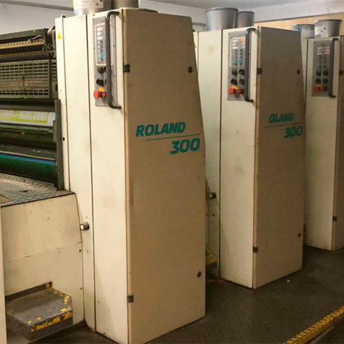 Impressora man roland modelo 304 - 4 cores ano 1997