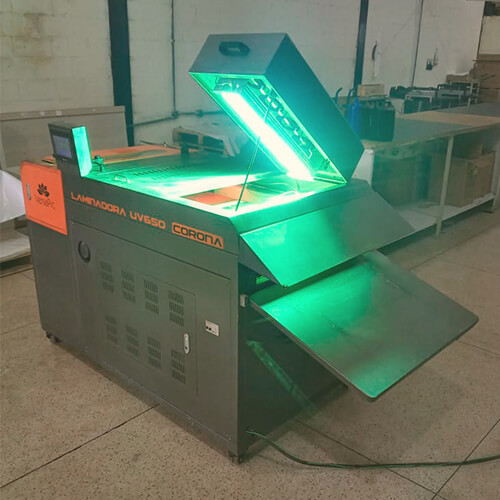 Laminadora verniz total com corona 51cm de boca